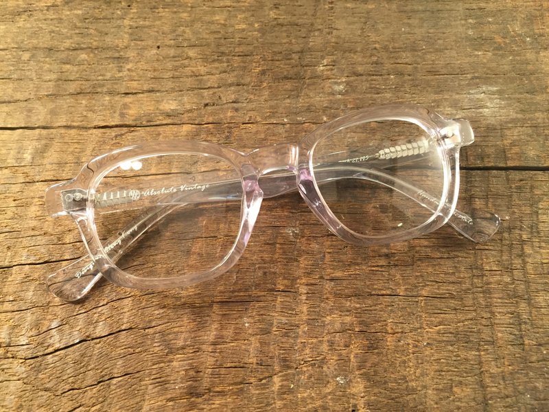 Absolute Vintage - 觉士道(Cox's Road) 方型粗框板材眼镜 - Crystal 透明 - 眼镜/眼镜框 - 塑料 