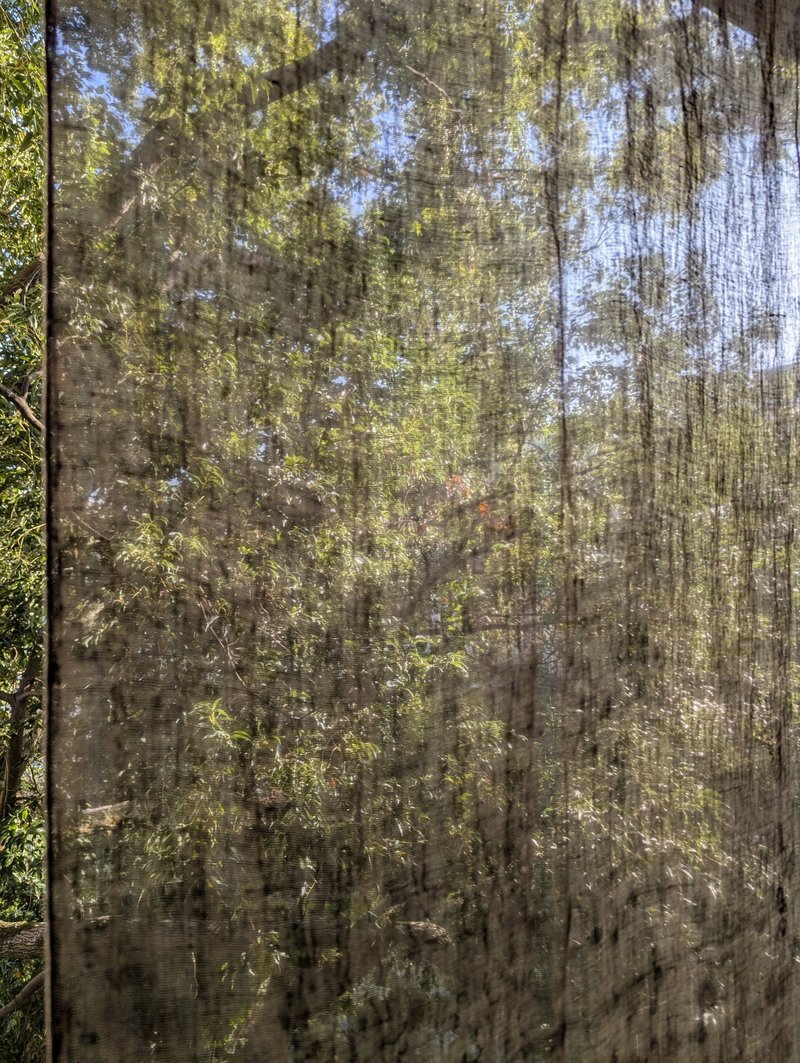 铁锈染亚麻布帘 - 海报/装饰画/版画 - 棉．麻 