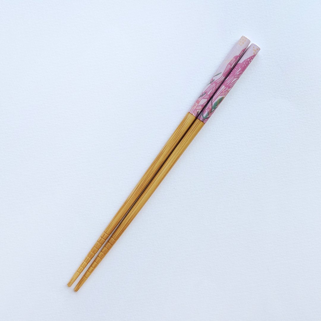 蕨美食光竹筷-木贼|筷 餐具 环保 竹 厨房 餐桌送礼  母亲 - 筷子/筷架 - 竹 紫色
