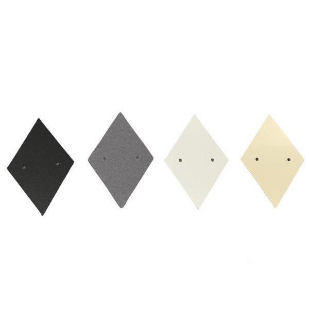 Earring mount diamond logo free domestic production 100 sheets 4color - 收纳用品 - 纸 黑色