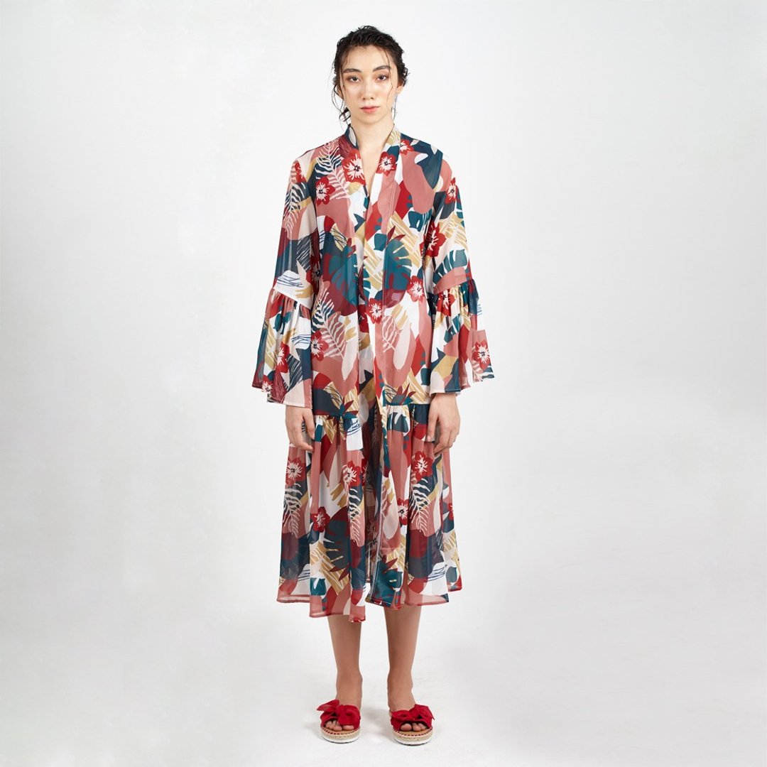 Ayla - Beach Cover Ups Color: Wild Bloom (CRBW53) - 其他 - 其他材质 多色