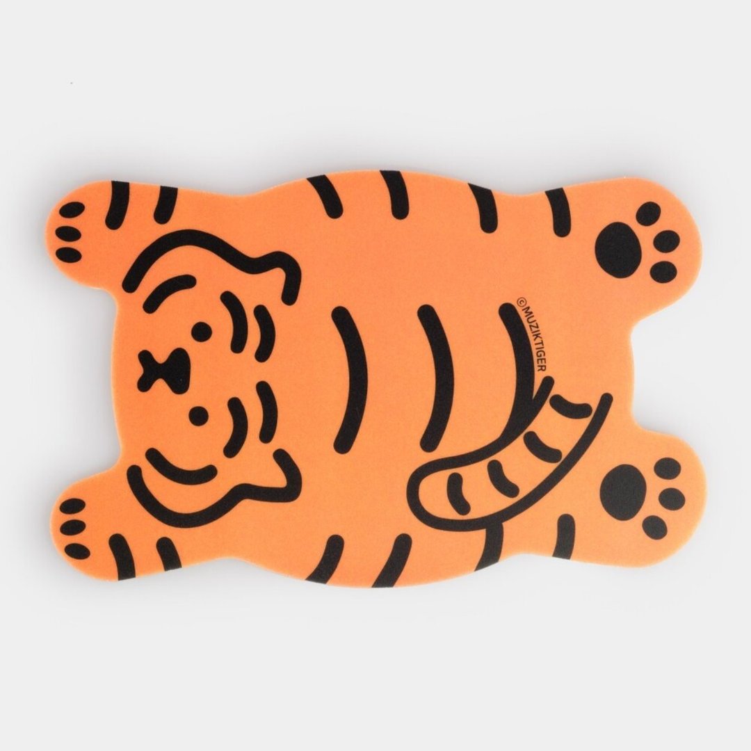 躺肥虎 扑倒 PVC 鼠标垫 Plop Down tiger - 鼠标垫 - 其他材质 