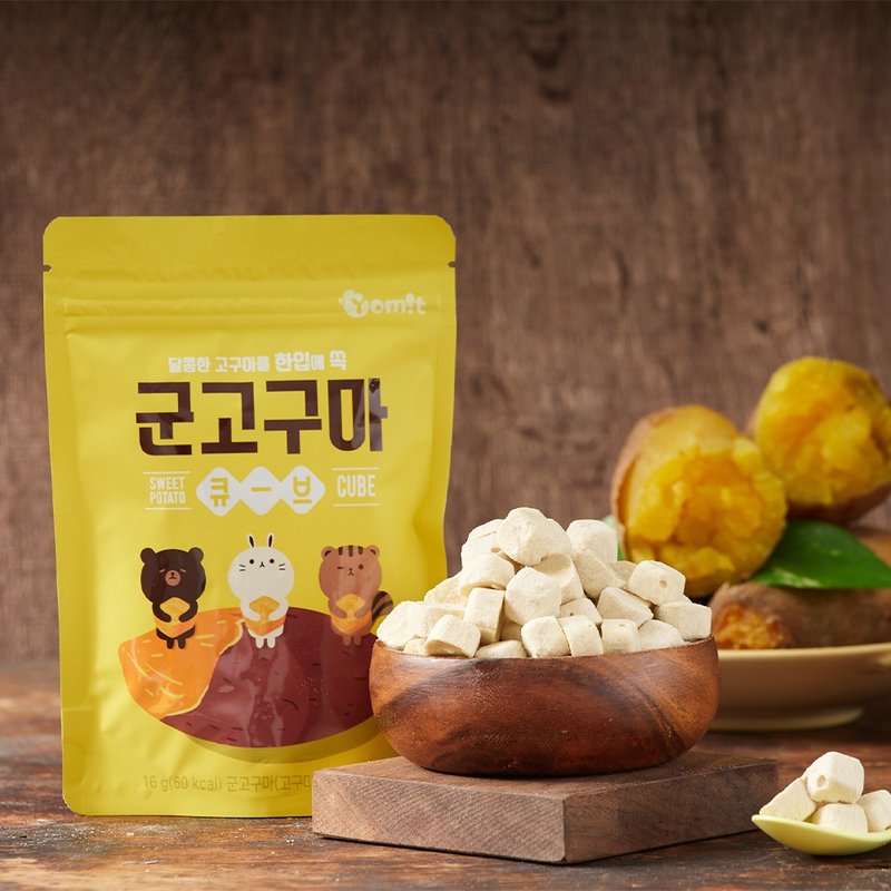 韩爸田园日记-谷谷玛小地瓜 - 零食/点心 - 新鲜食材 黄色