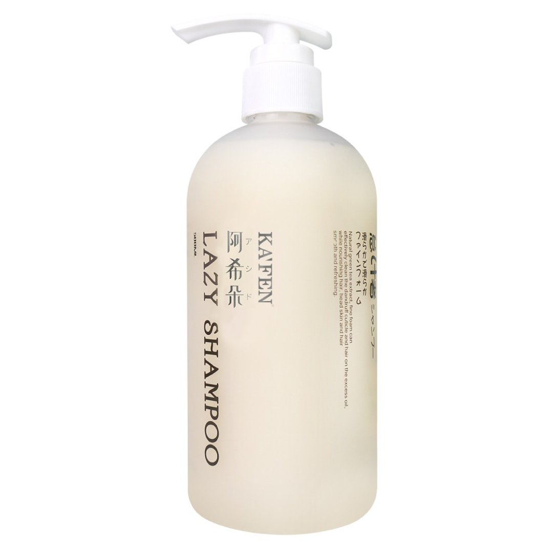洗謢合一 I 阿希朵 五合一懒人洗发水 500ml - 洗发用品 - 塑料 卡其色