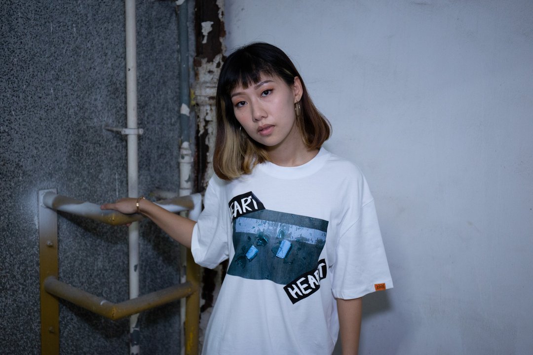 心  220gsm全有机棉Tee - 男装上衣/T 恤 - 棉 白色