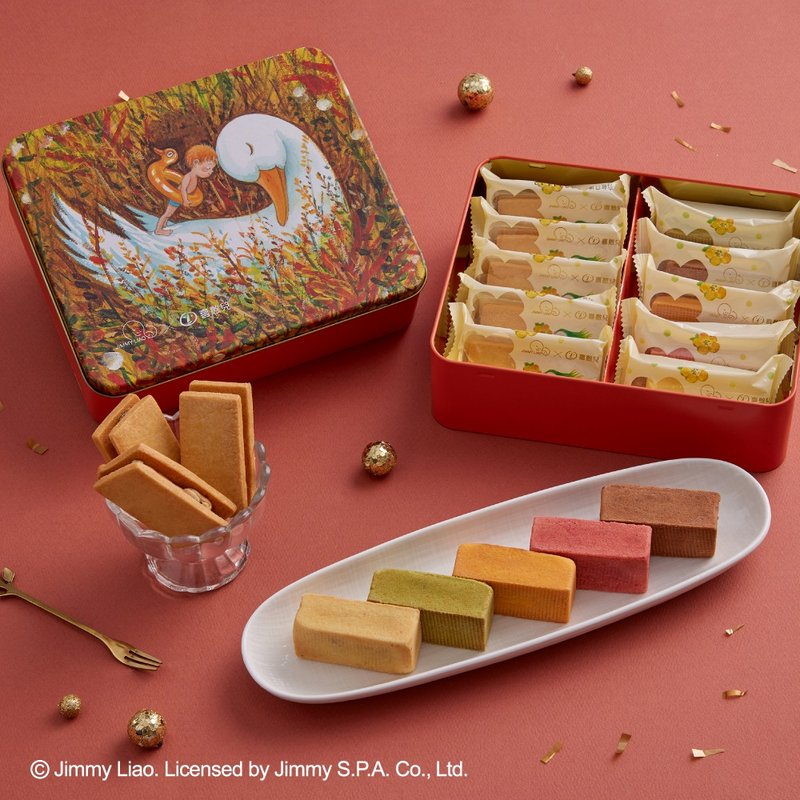 【喜憨儿×几米】春漾缤纷-年节礼盒(1/16出货) - 蛋糕/甜点 - 新鲜食材 