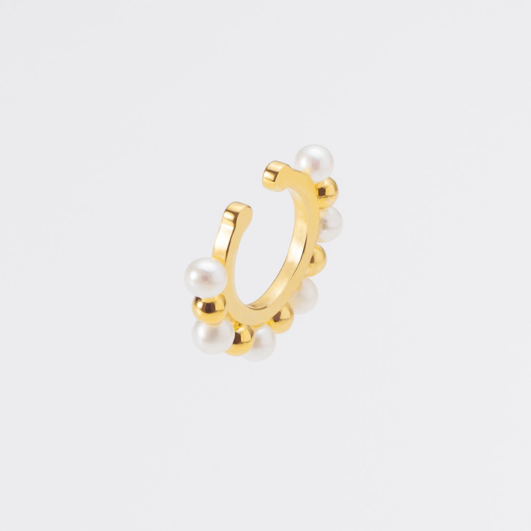 轻巧典雅 / Cali ear cuff 单支 - 耳环/耳夹 - 其他金属 金色