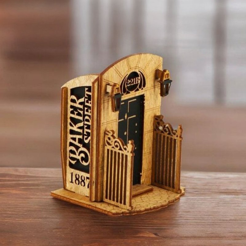 德国益智机关盒/夏洛克的笔筒 - 桌游/玩具 - 木头 