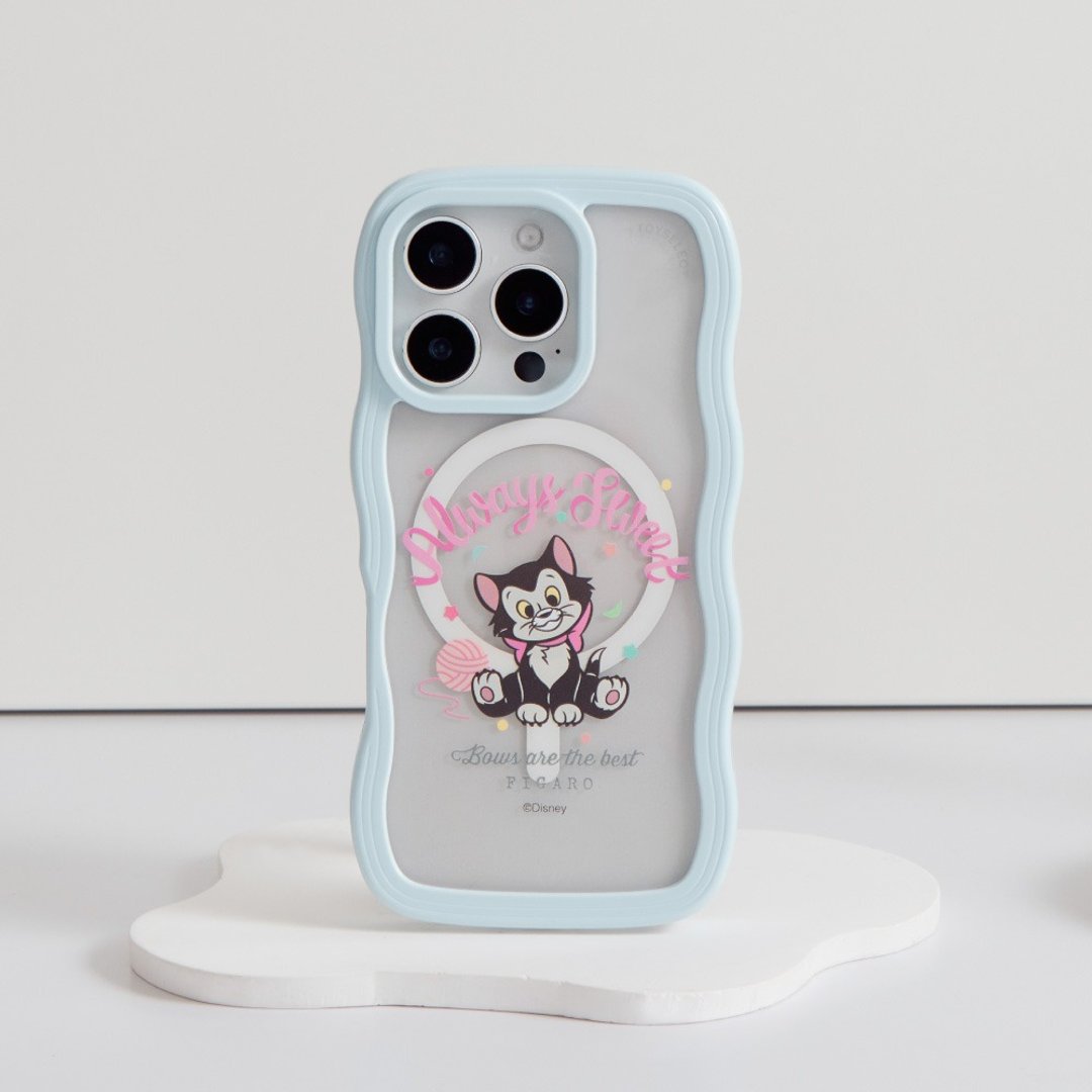 Disney Cats And Dogs-费加洛的毛线球云朵波波MagSafe iPhone手 - 手机壳/手机套 - 塑料 多色