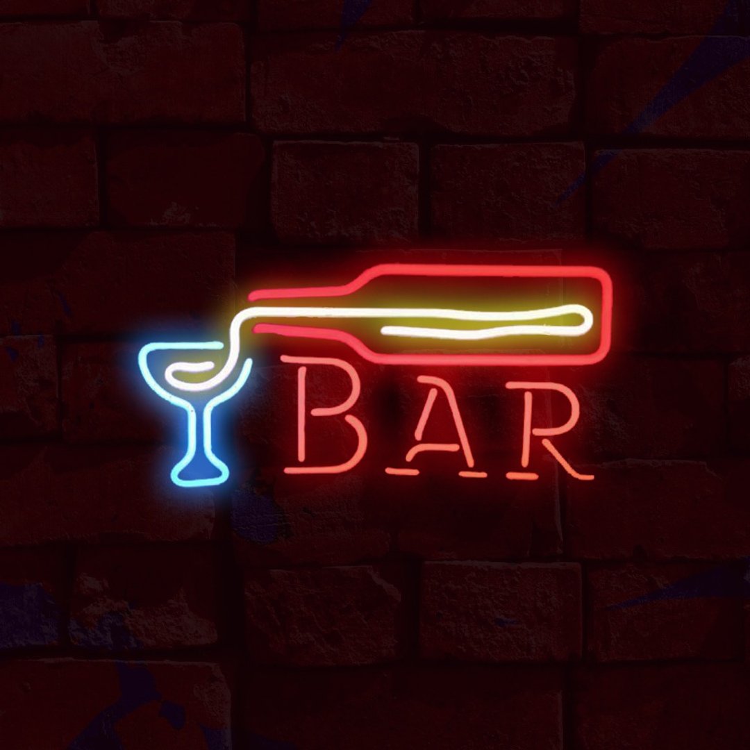 开业营业霓虹灯Bar Open LED发光字Neon Sign广告招牌 - 灯具/灯饰 - 压克力 透明