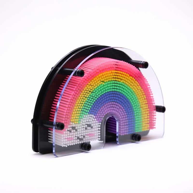 Pin Art大搞创意复制针-晴天彩虹 - 玩偶/公仔 - 塑料 