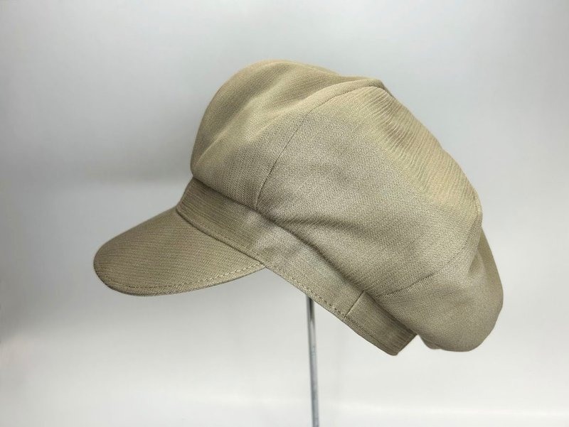 报童帽/贝蕾帽 H01-031 卡其色 (独一商品) - 帽子 - 其他材质 