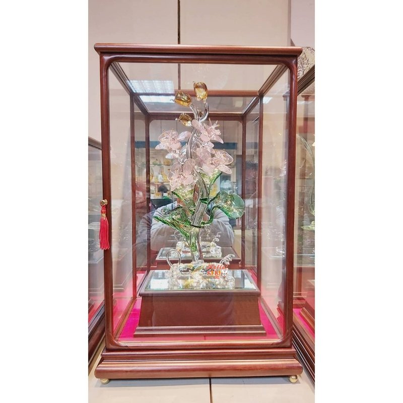 琉璃 富贵满堂 升迁贺礼 退休礼物 开幕送礼 新婚礼物 新居送礼 - 其他 - 其他材质 金色