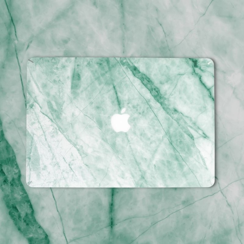 香港品牌 Sell Good 原创大理石纹理 MacBook 贴膜 保护贴 - 宝石绿 - 平板/电脑保护壳 - 其他材质 绿色