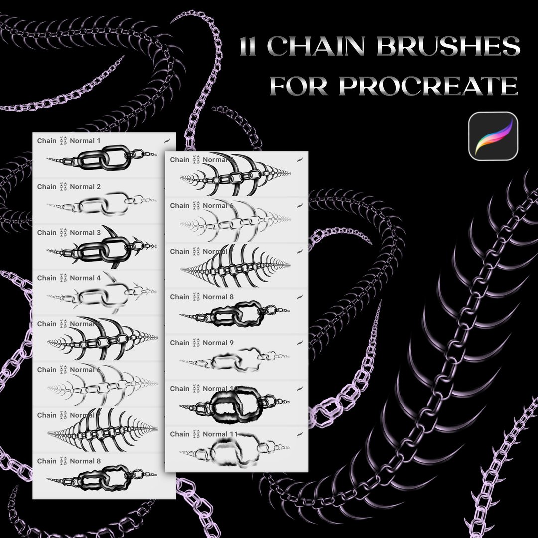 PROCREATE CHAIN BRUSH (NORMAL) - 其他数码商品 - 其他材质 