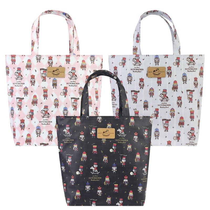 【胡桃钳组曲-中水桶】台湾全封口拉链A4文件防水手提袋 - 手提包/手提袋 - 防水材质 