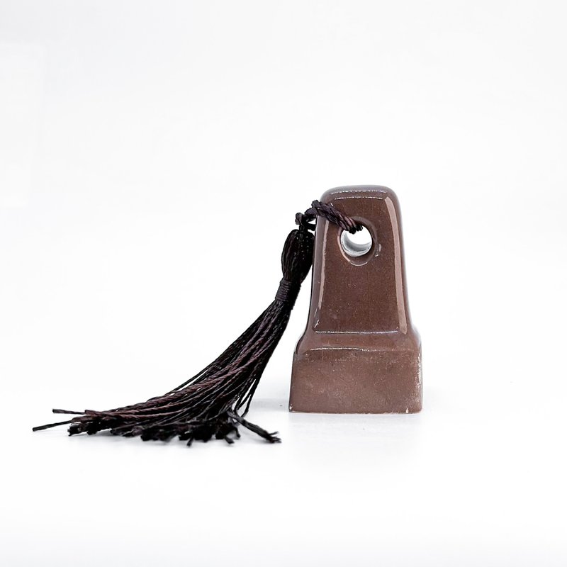 地面上的行星 / 纯手工定制化陶瓷印章 - 实验二 - 印章/印台 - 陶 咖啡色