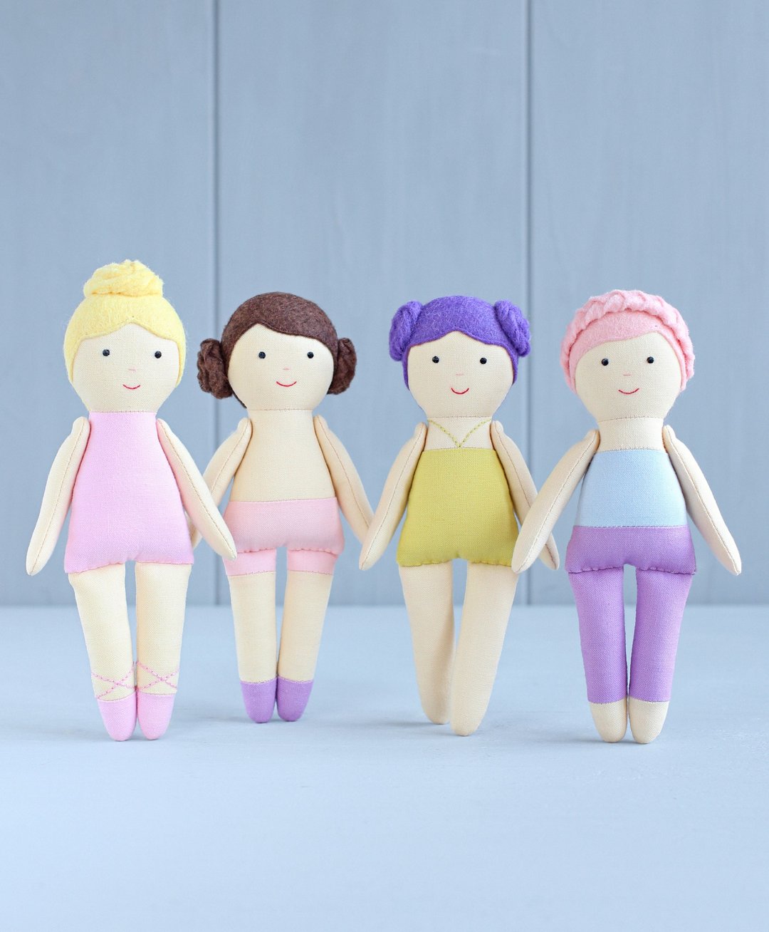 PDF Mini Dolls Sewing Pattern - 手工艺教程/工具书 - 其他材质 