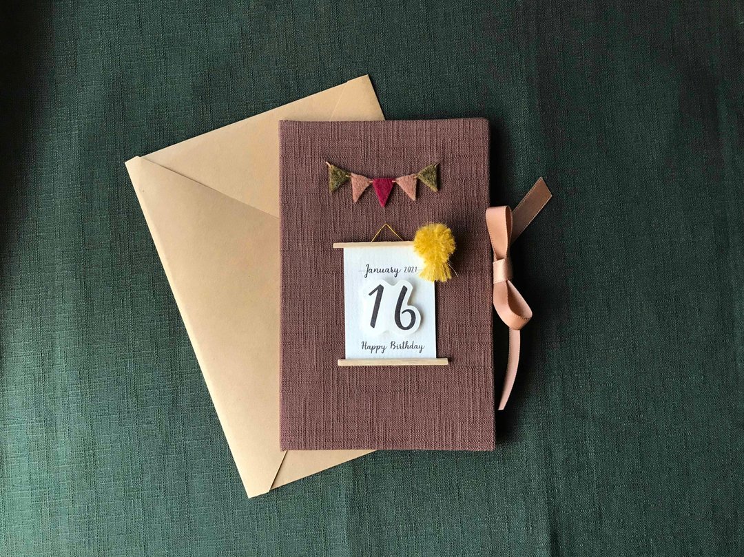 专属于你的祝福 |手工卡片 | 生日卡  Handmade card - 卡片/明信片 - 其他材质 多色