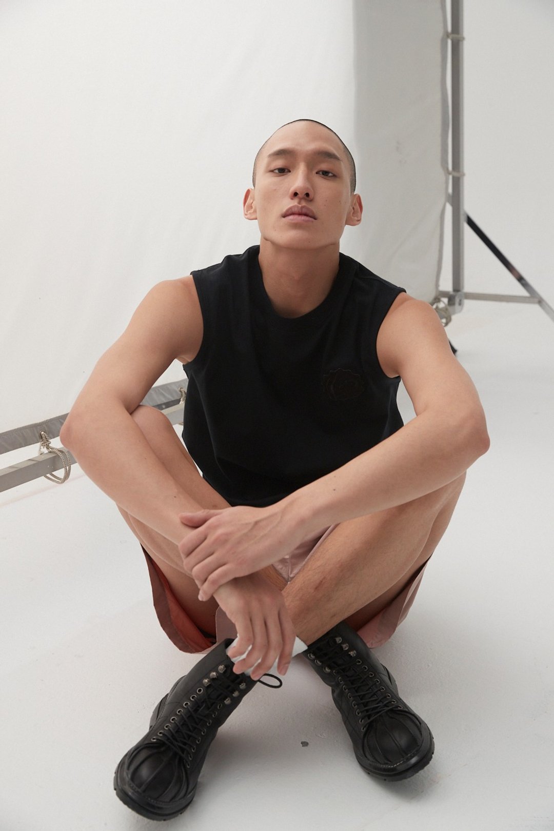 图章背心 - 男装背心 - 棉 