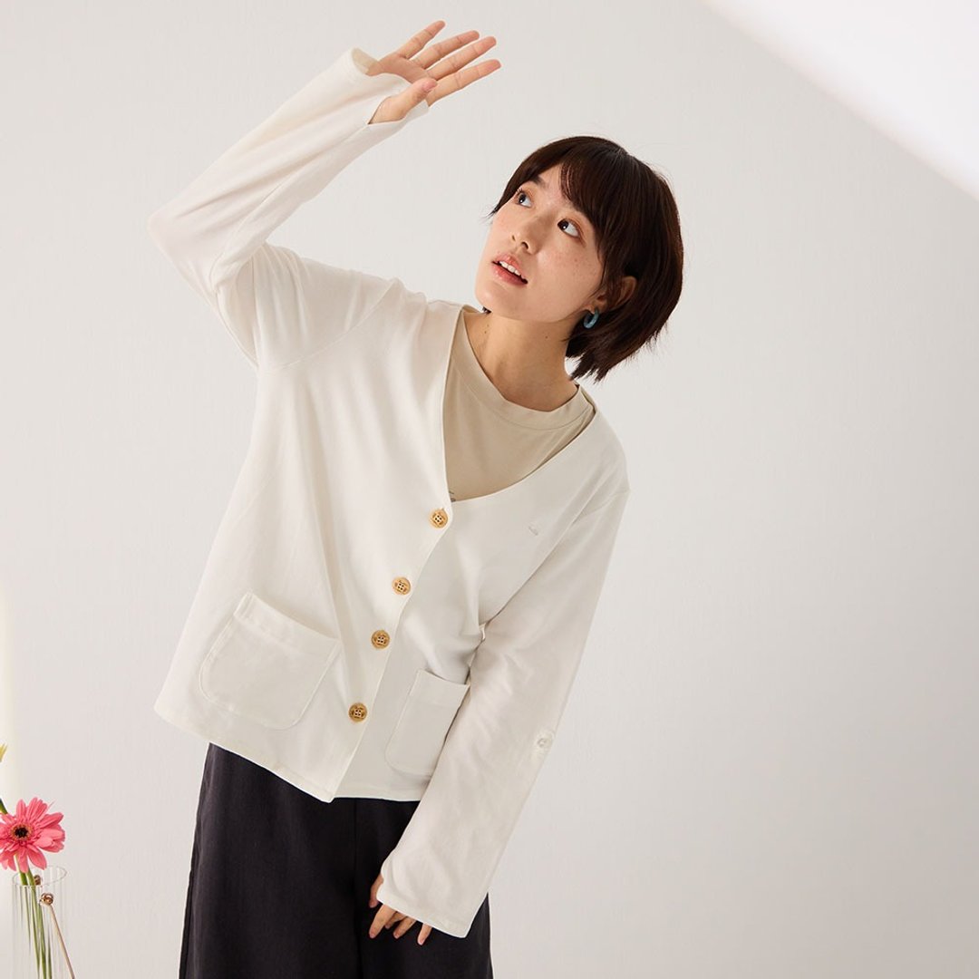 UMORFIL胶原蛋白遮阳小外套 - 居家服/睡衣 - 棉 多色