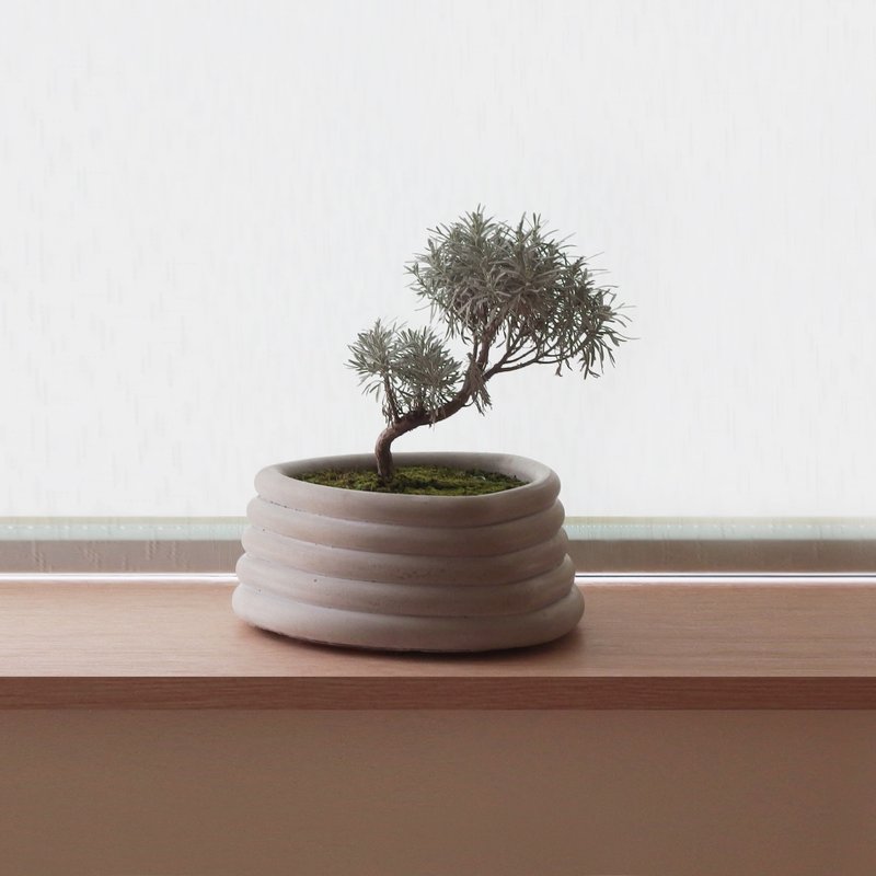 HOMER | Rotor Pot 转子花器 HC16RP - 花瓶/陶器 - 水泥 灰色