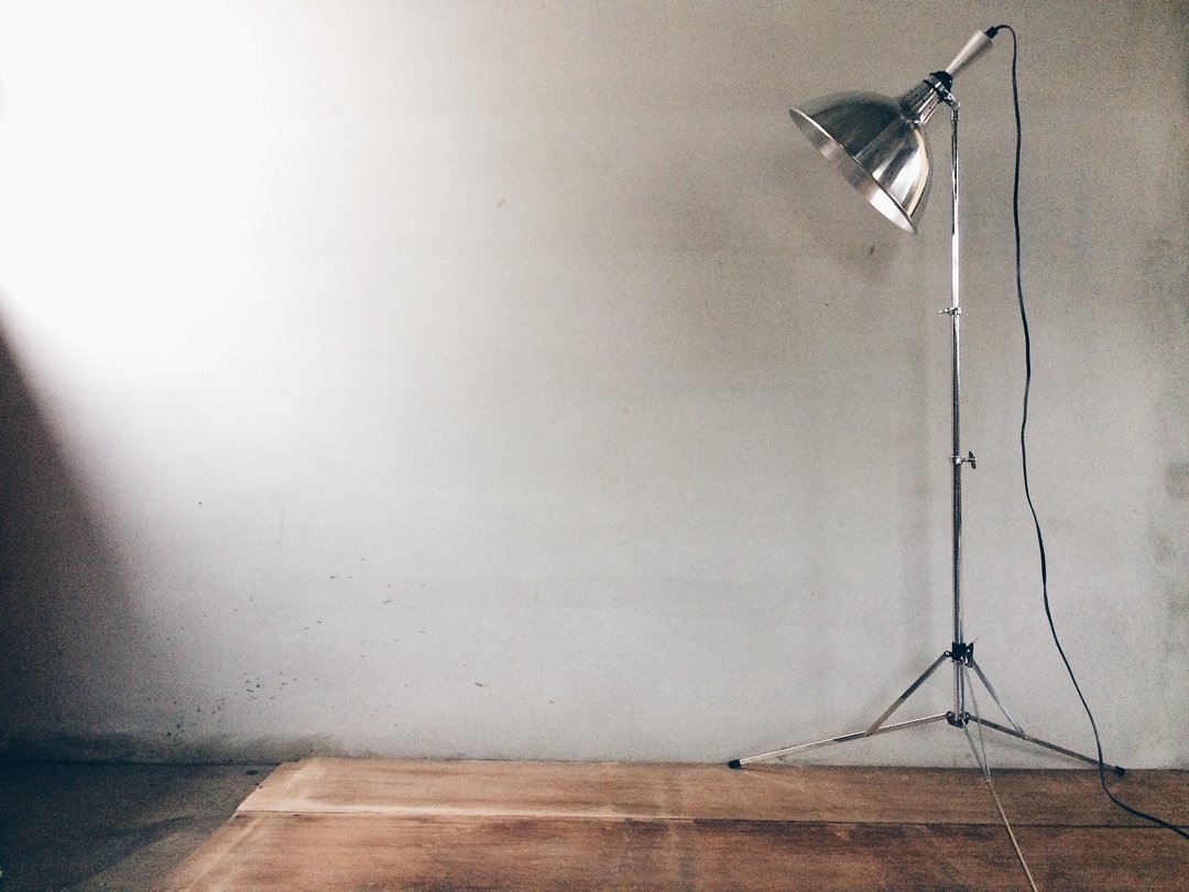超限量！！ 早期外销欧美 大铝罩铝柄工业立灯 - 灯具/灯饰 - 其他金属 