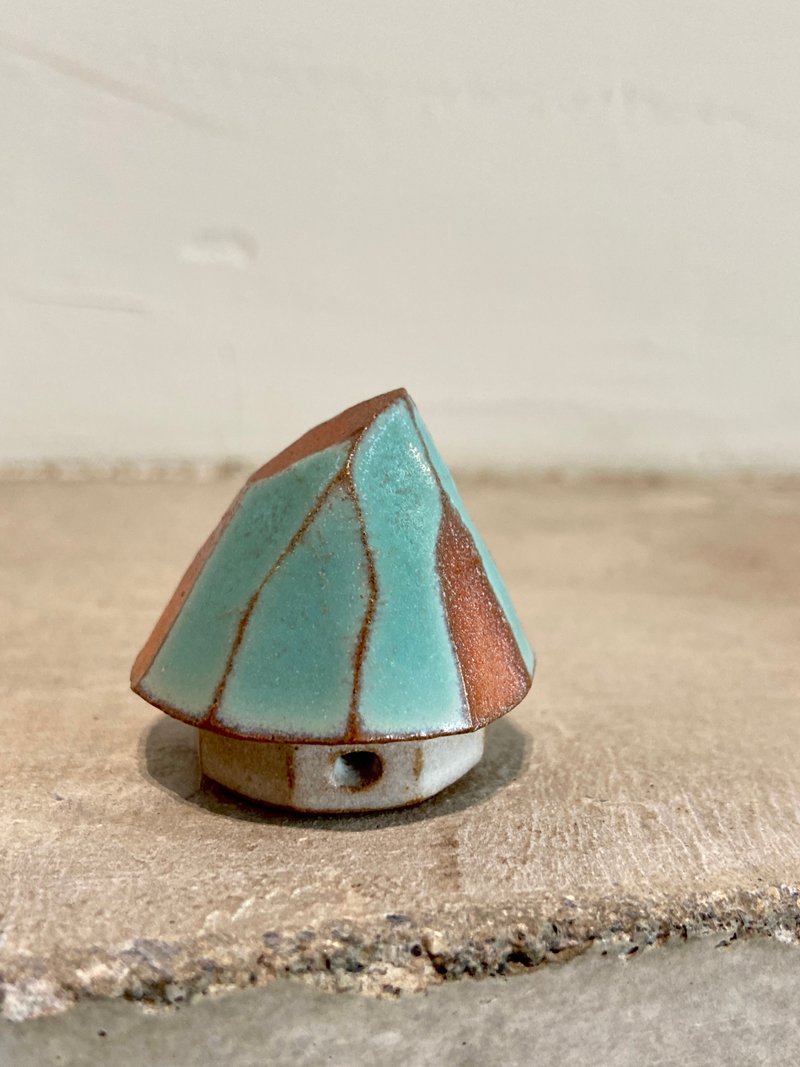 森林小屋 - 摆饰 - 陶 蓝色