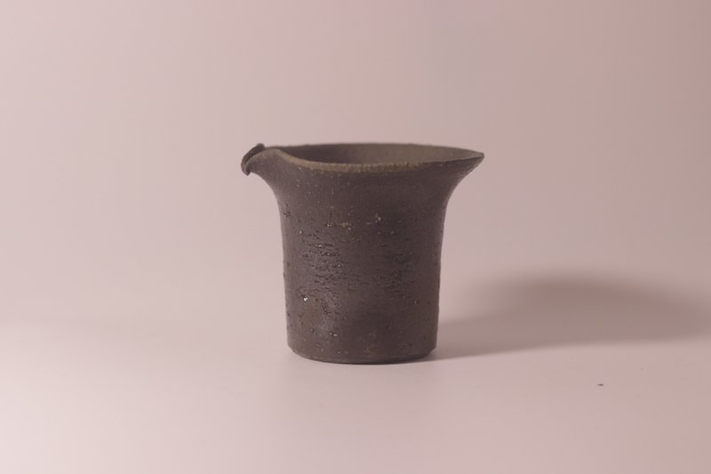 柴烧黑御影 茶海 - 茶具/茶杯 - 陶 黑色