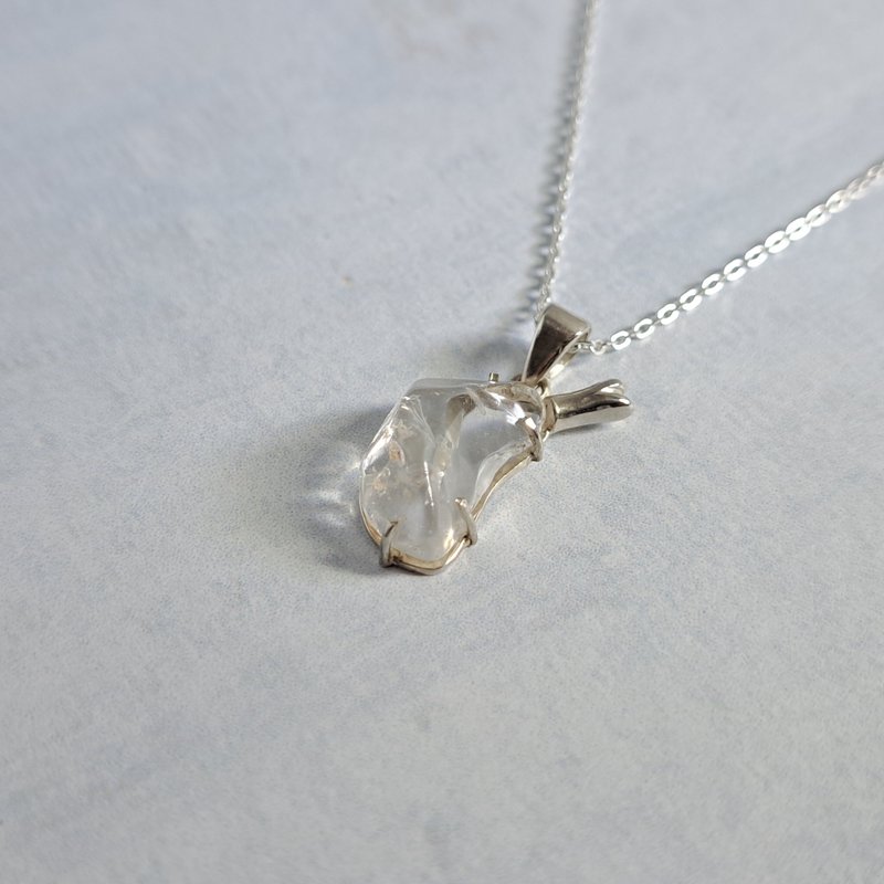 小鸡腿No.7 - 项链 - 银 