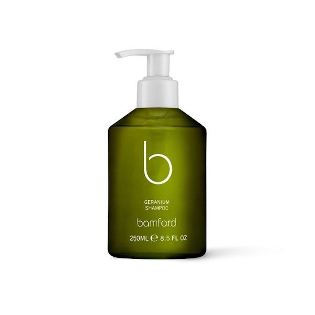 【夏季热销】Bamford 天竺葵洗发露 250ml - 洗发用品 - 玻璃 绿色