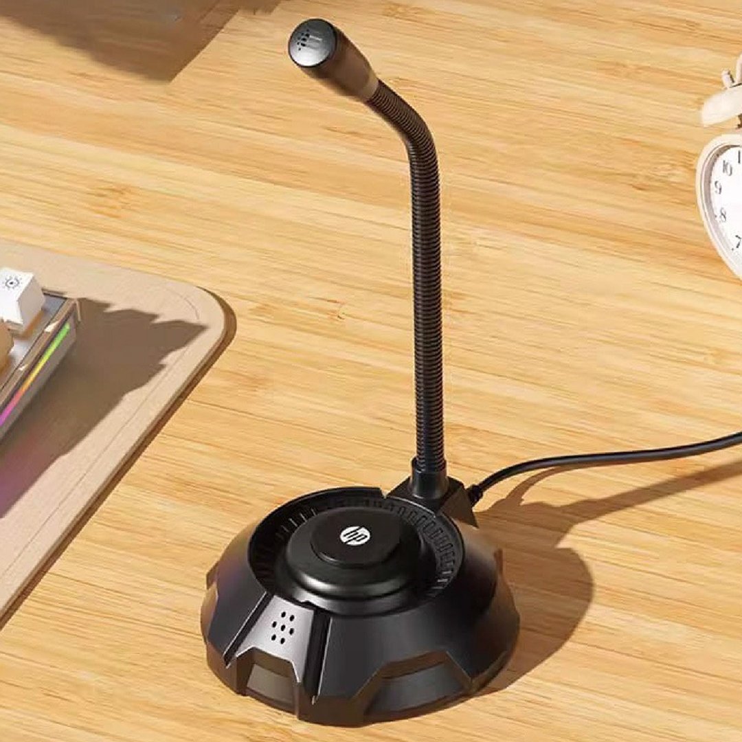 HP惠普 DHP-1100I 电脑麦克风 桌面型 电脑会议360度 USB - 扩音器/喇叭 - 其他材质 