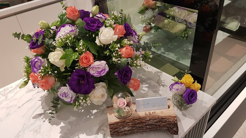 婚礼桌花L-新鲜花礼、不凋花干燥花礼  可依节庆或需要风格定制 - 植栽/盆栽 - 植物．花 粉红色