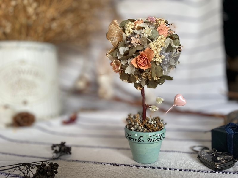 soul mate灵魂伴侣(限售大台北)真朴花球,遣人专送,晚间及假日可 - 干燥花/捧花 - 植物．花 