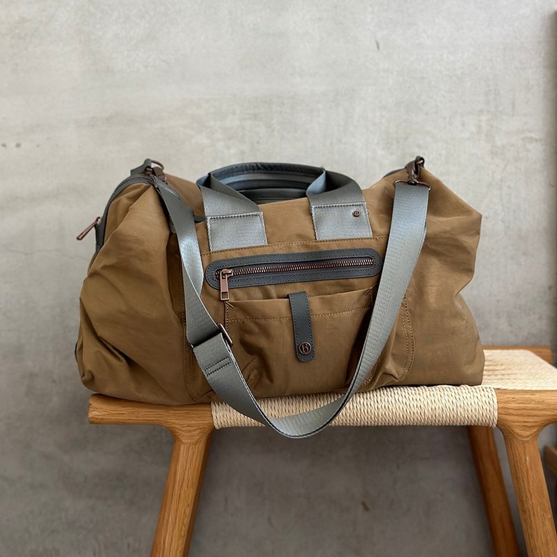 BAGMIO PLATO WEEKEND 旅行袋 - 茶金 - 行李箱/行李箱保护套 - 聚酯纤维 金色