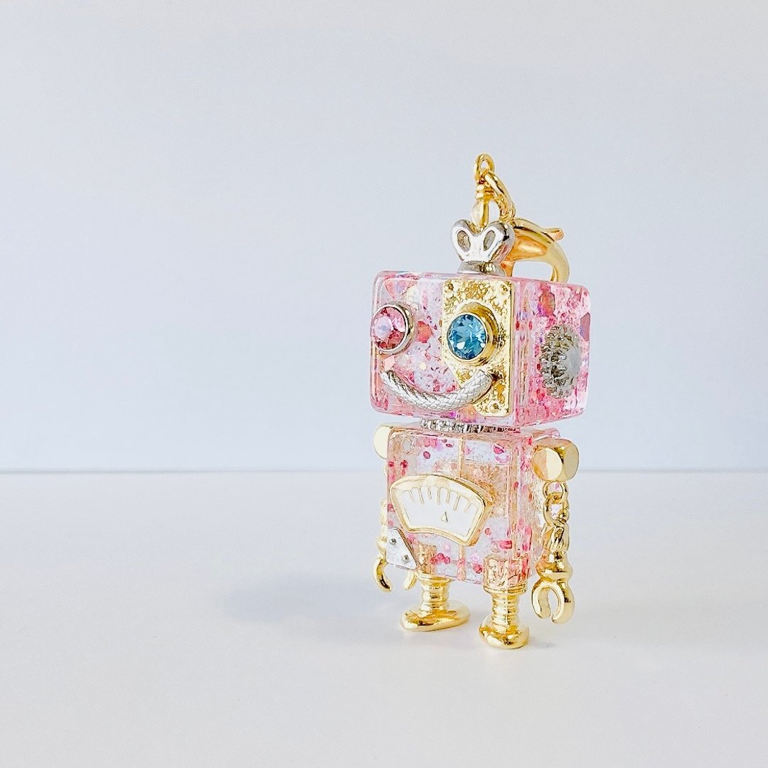 【Robot Accessories】机器人吊饰 138 - 吊饰 - 塑料 粉红色