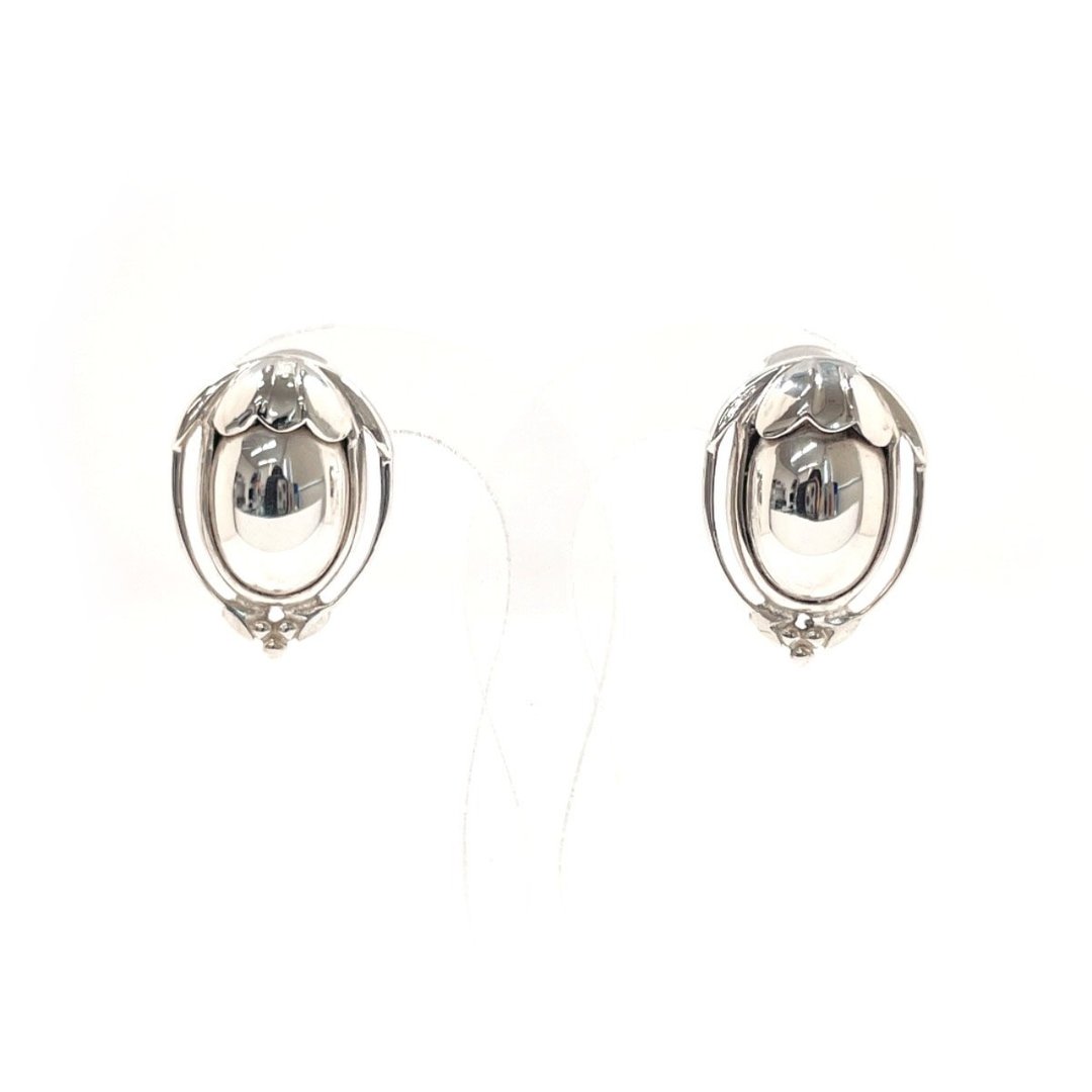 【日本直购・二手美品】Georg Jensen 乔治杰生 耳环 耳夹 2010 传承系列 银 925 - 耳环/耳夹 - 纯银 银色
