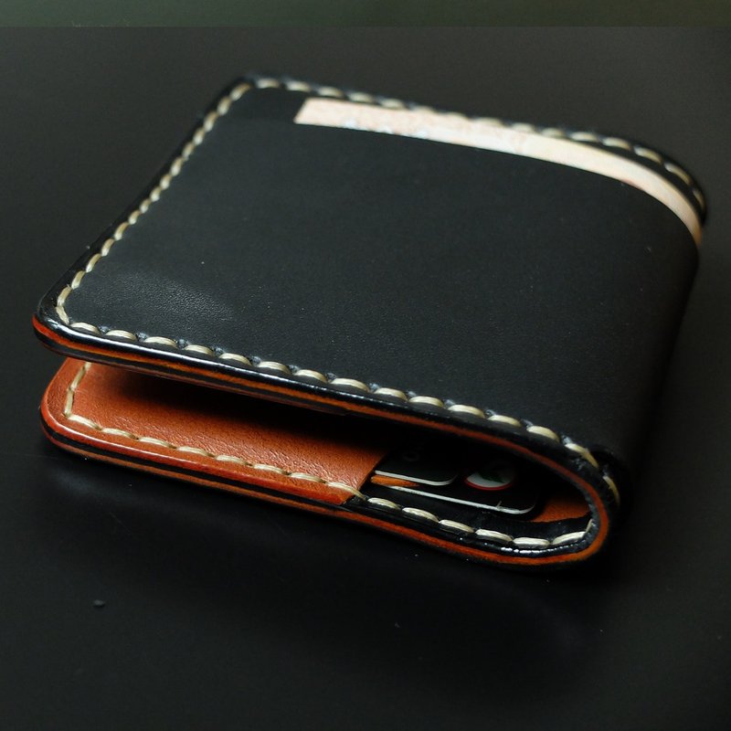 Mini Wallet Simone Sonata BT series Simone Sonata - 皮夹/钱包 - 真皮 咖啡色