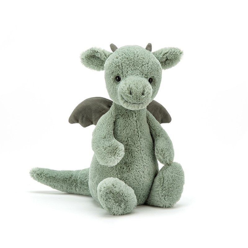 Bashful Dragon 31cm 小飞龙 - 玩偶/公仔 - 聚酯纤维 绿色