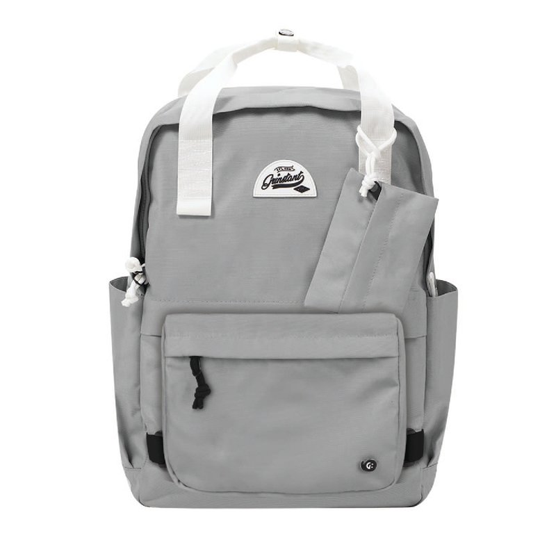 Grinstant混搭可拆组式15.6寸后背包 - 梦幻系列 (浅灰配灰色) - 后背包/双肩包 - 聚酯纤维 灰色