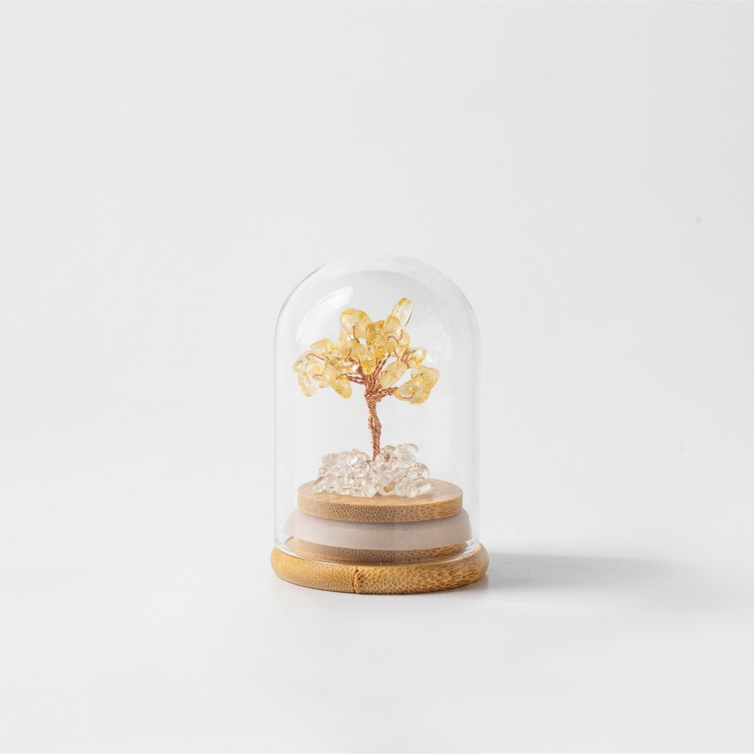 【Montagne】Preserved | 黄水晶树 | 财富。运势 - 摆饰 - 水晶 