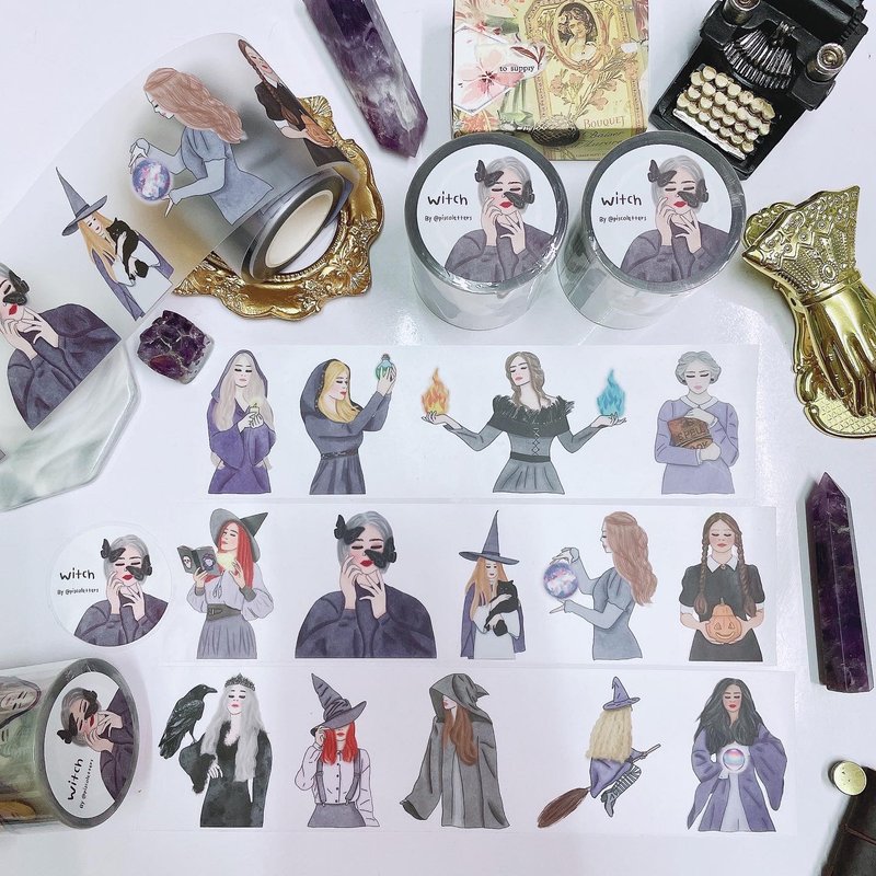 女巫PET胶带 - 纸胶带 - 塑料 