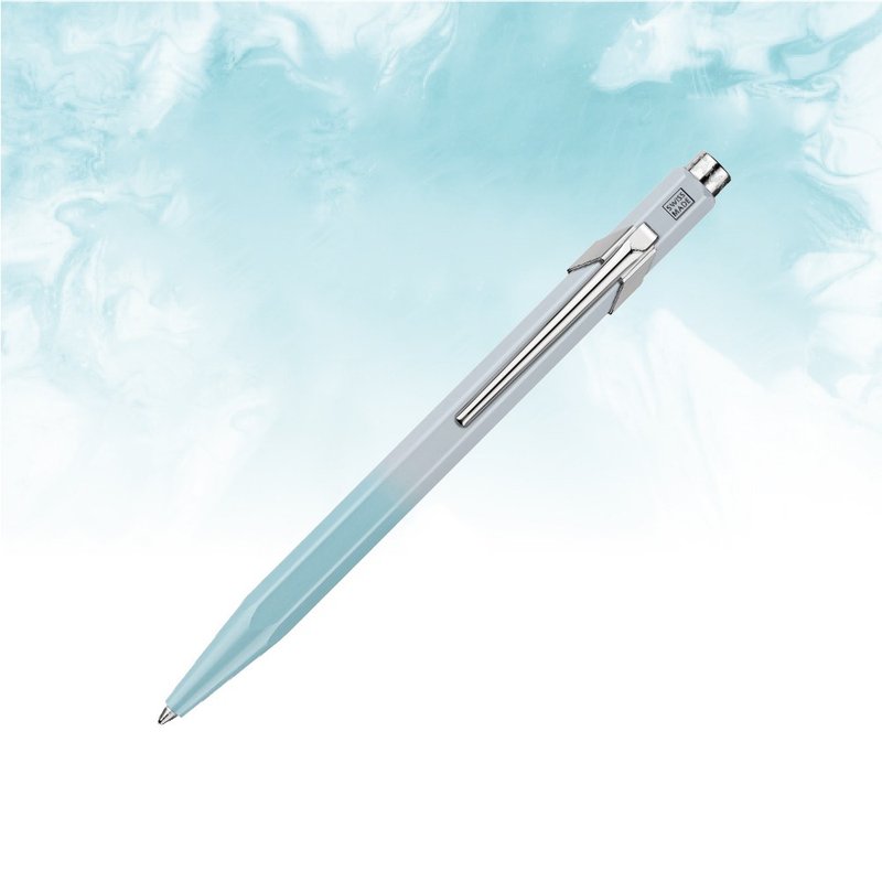 CARAN DACHE 卡塔尔 849 亚洲限量版 原子笔- 蓝色舄湖 - 圆珠笔/中性笔 - 其他金属 蓝色