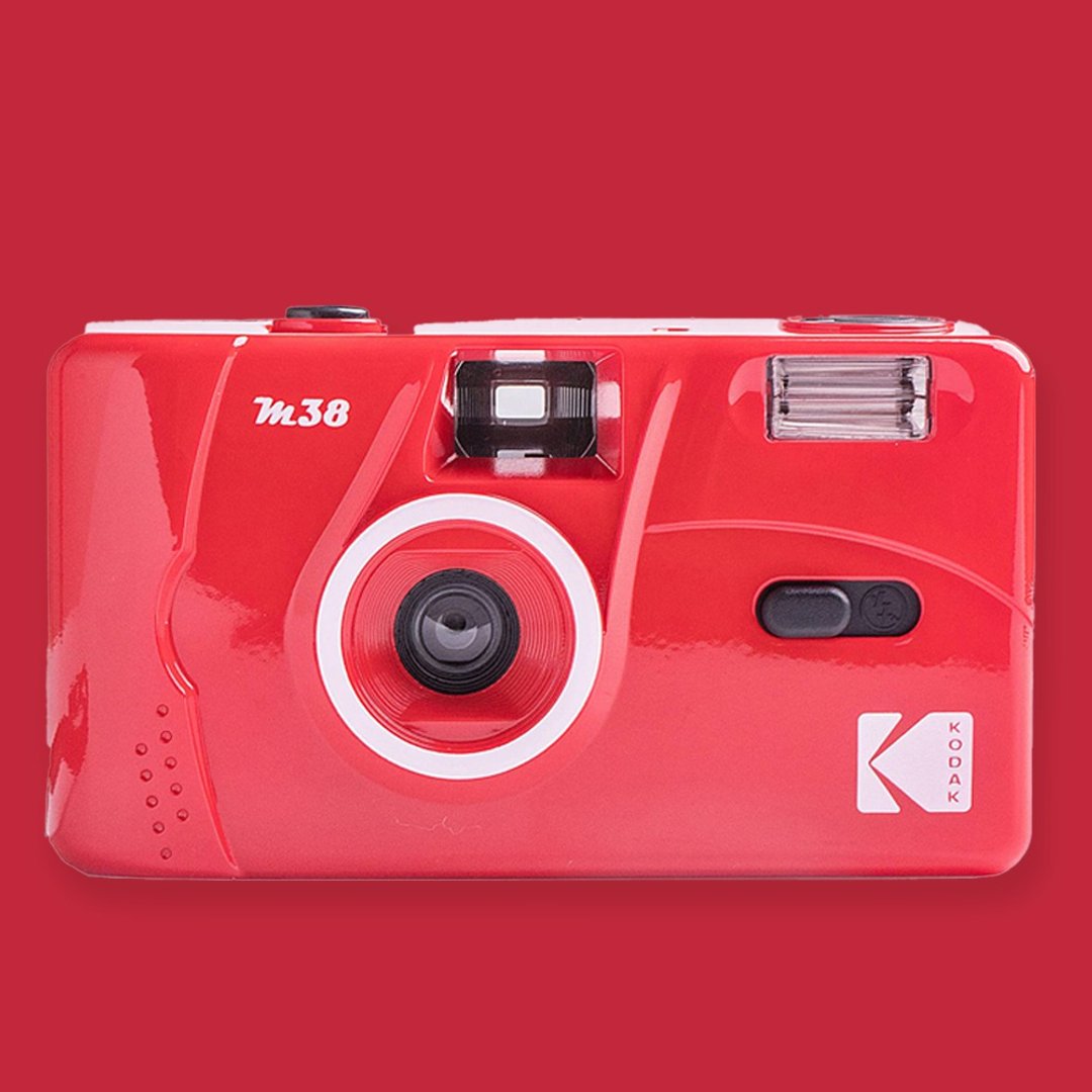 预购【Kodak 柯达】底片相机 M38 Flame Scarlet 烈焰红 - 相机 - 塑料 红色