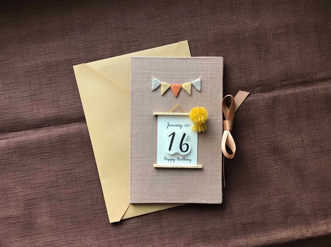 专属于你的祝福 |手工卡片 | 生日卡  Handmade card - 卡片/明信片 - 纸 多色