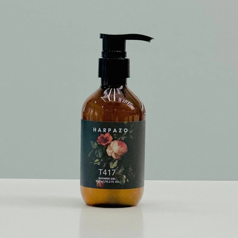 T417 沐浴露 300ml 晚香玉、茉莉清新花香 - 旅行套装 - 精油 绿色