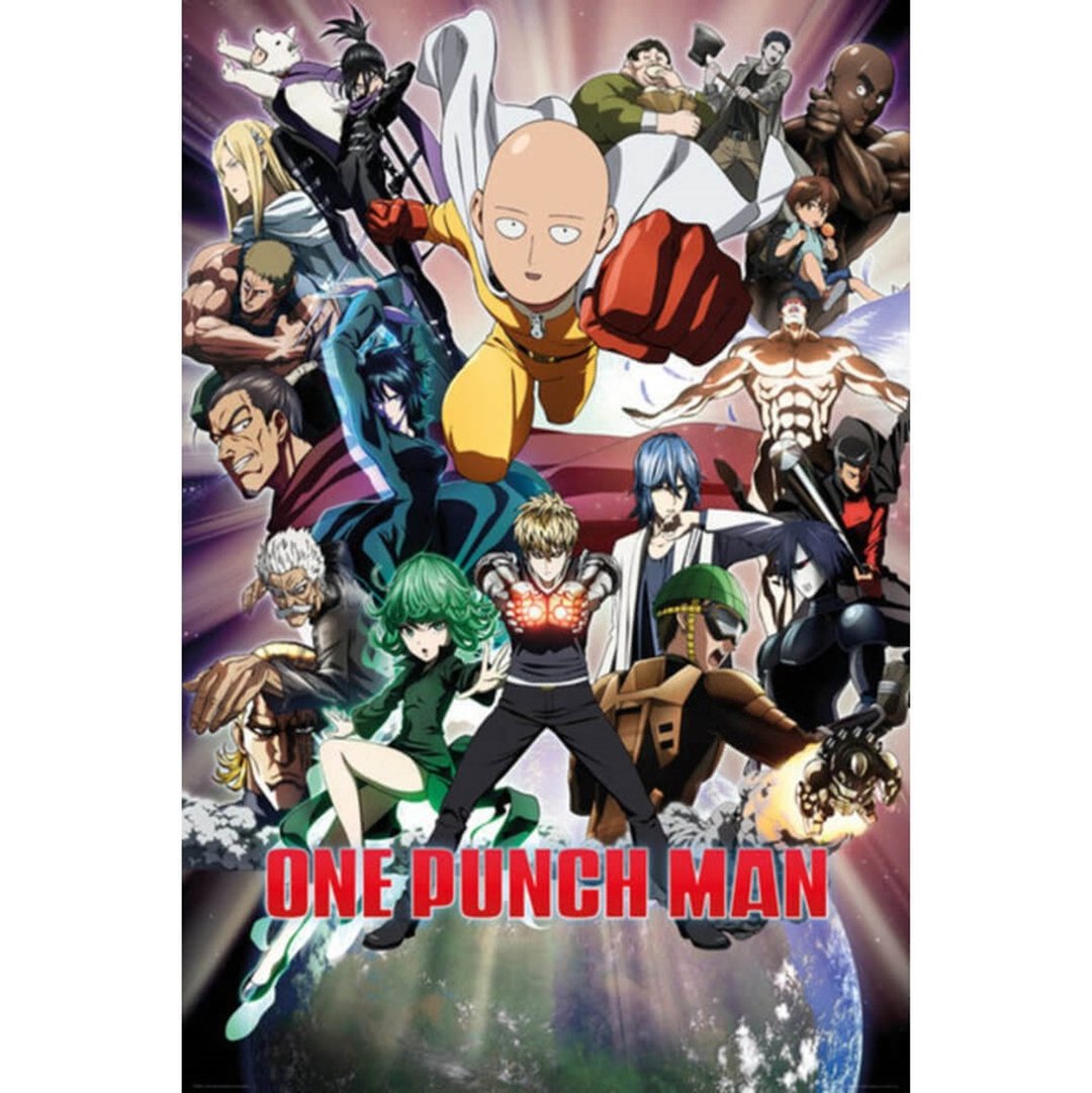【一拳超人】One Punch Man 英雄协会 进口海报 - 海报/装饰画/版画 - 其他材质 多色
