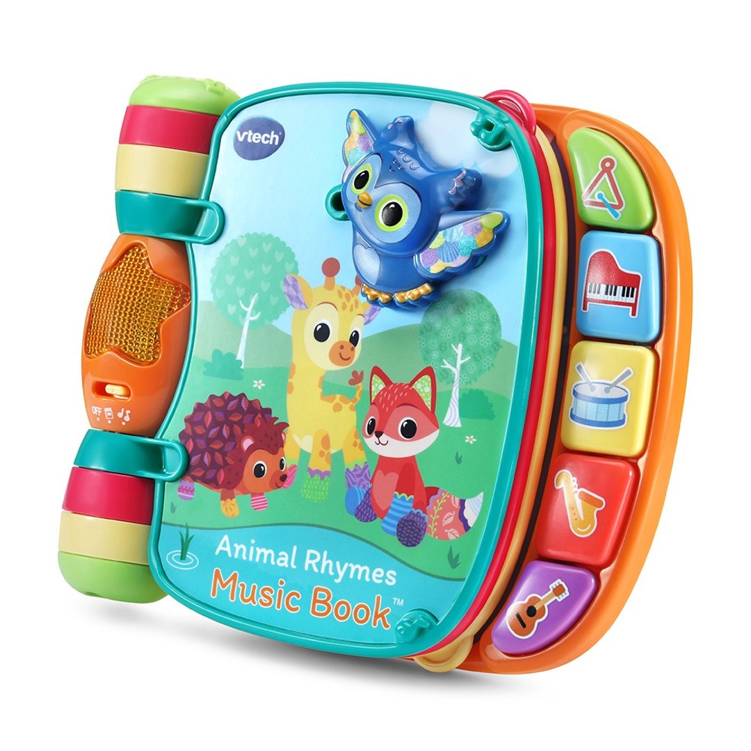 Vtech　音乐启蒙学习翻翻书-猫头鹰(蓝) - 玩具/玩偶 - 塑料 