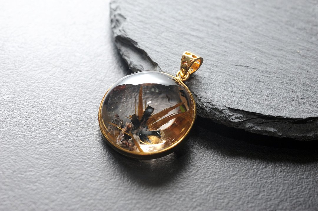 钛金 矿石/水晶/灵修/开运/招财/破煞/防小人 - 项链 - 水晶 