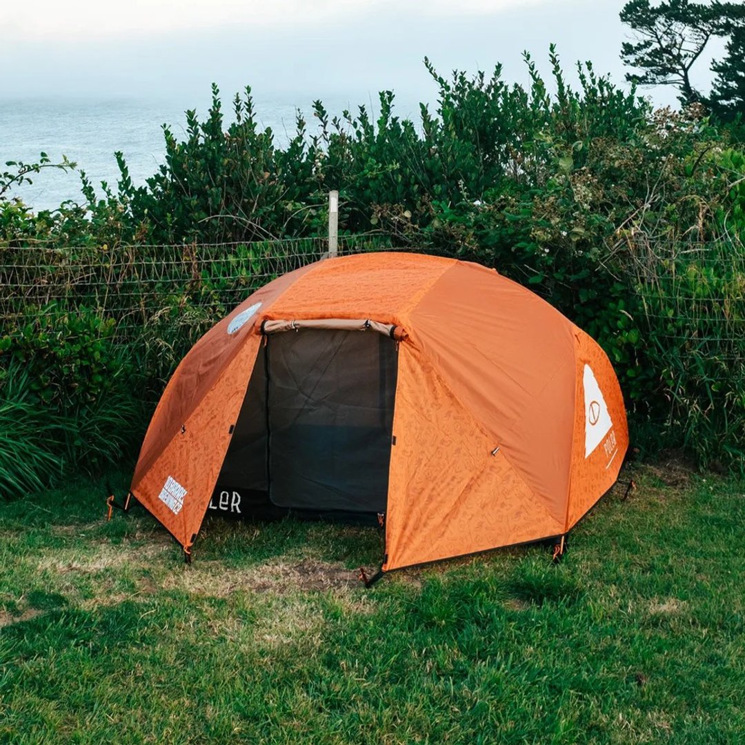 10 BARREL X POLER TWO MAN TENT 双人帐篷 限量联名 - 露营用品 - 其他材质 橘色
